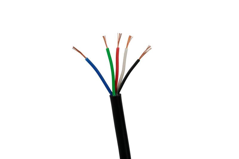 Cabo Pp Flexível Para Instalação 5 Fios 5 Metros Rolo - 2M Imagem de Cabo Pp Flexível Para Instalação 5 Fios 5 Metros Rolo