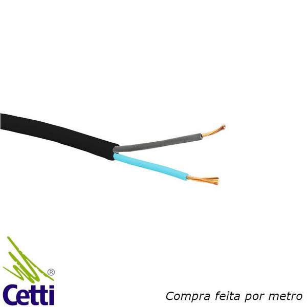 Imagem de Cabo PP Preto 2x2,5mm Cobrecom - 1 metro