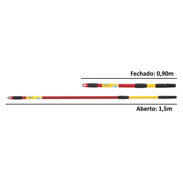 Imagem de Cabo Prolongador Para Pintura De 1,5 Metros Extensor Roma