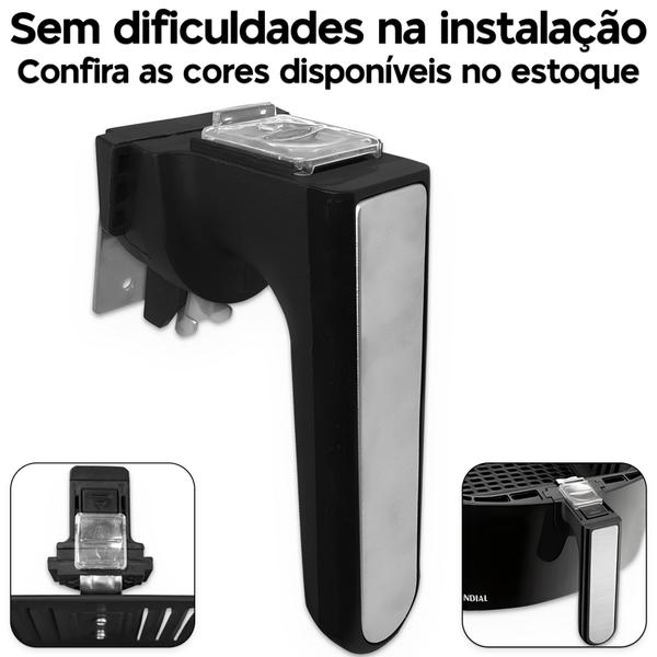 Imagem de Cabo Puxador Alça para AirFryer Mondial AFN 40 AFN 50 AFN 51 Preto ou Cinza Original