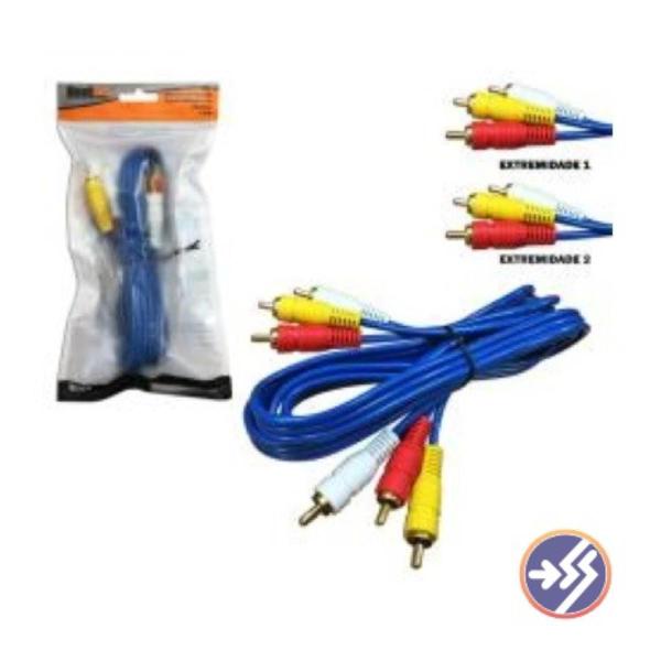 Imagem de Cabo Rca Bestfer ul 3Rcax3Rca 1 5M - Bfh1510