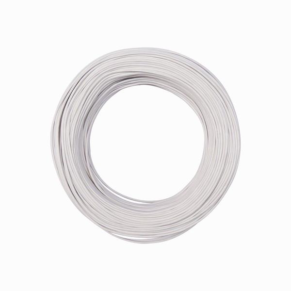 Imagem de Cabo RF 4MM SLIM + Bipolar 2X26 AWG CFTV Branco (RL/100 MTS) Connect