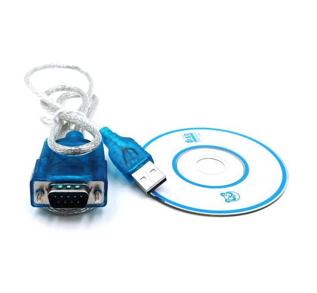 Imagem de Cabo Serial Conversor Usb 2.0 Rs232 9 Pinos Db9 Macho Gps Idsn