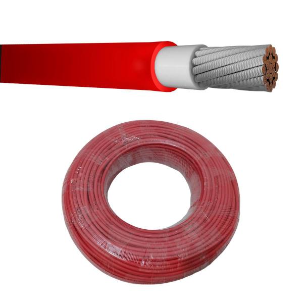 Cabo Solar Fotovoltaico 6mm 20m Vermelho - KING SOLAR Imagem de Cabo Solar Fotovoltaico 6mm 20m Vermelho