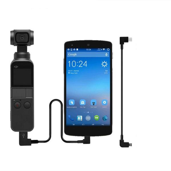 Imagem de Cabo Transf. Da Dados Conexão Usb-C Android Dji Osmo Pocket