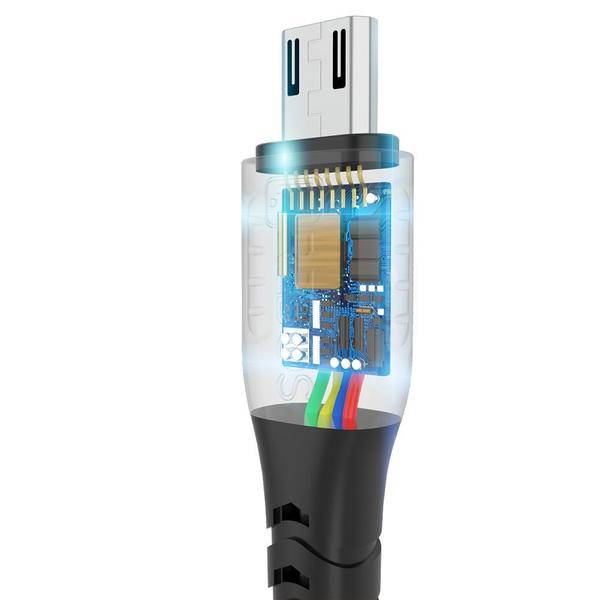 Imagem de Cabo Turbo Colorido Reforçado 1M Micro USB V8