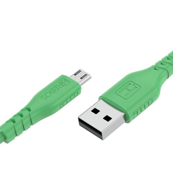 Imagem de Cabo Turbo Colorido Reforçado 1M Micro USB V8 - HREBOS