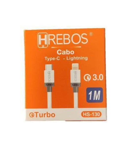 Imagem de Cabo turbo lightning tipo c  hs- 130 hrebos