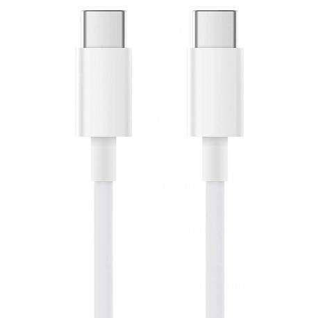 Imagem de Cabo Turbo Usb-c Tipo c x Tipo c 1M Branco 5A M-12