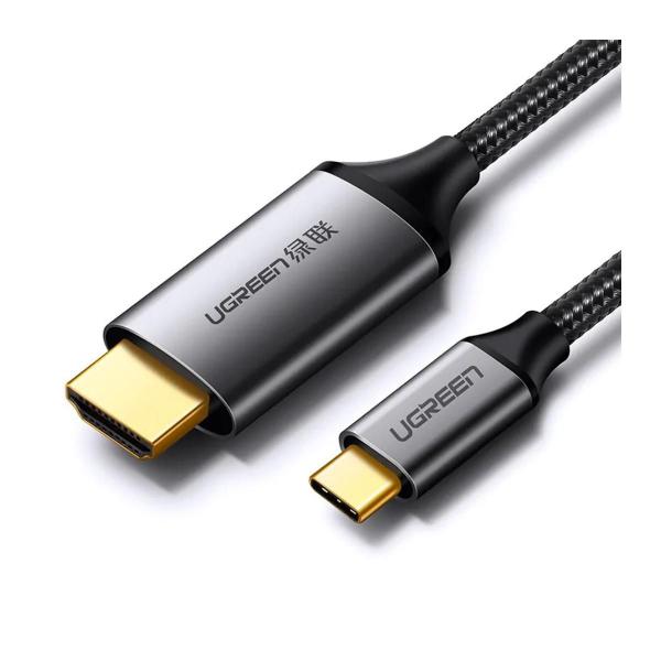 Imagem de Cabo Ugreen Usb-c Para Hdmi 4k 60hz 5.4 Gbps Alumínio 1.5m