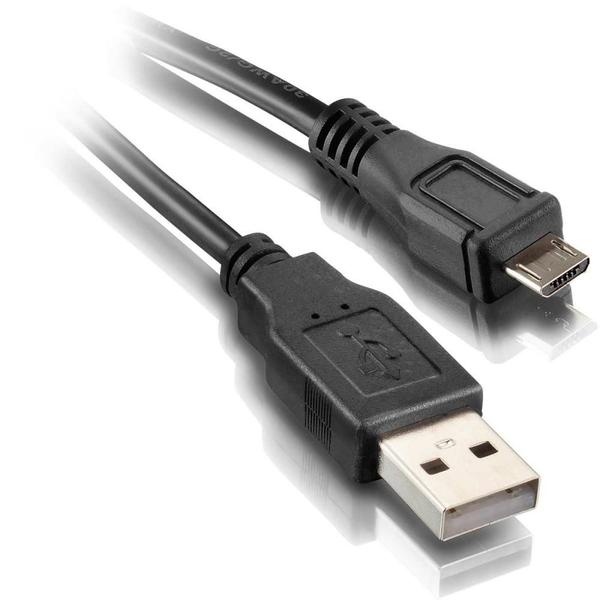 Imagem de Cabo USB 2.0 AM X Micro USB 1,8MTS. (7897013553035)