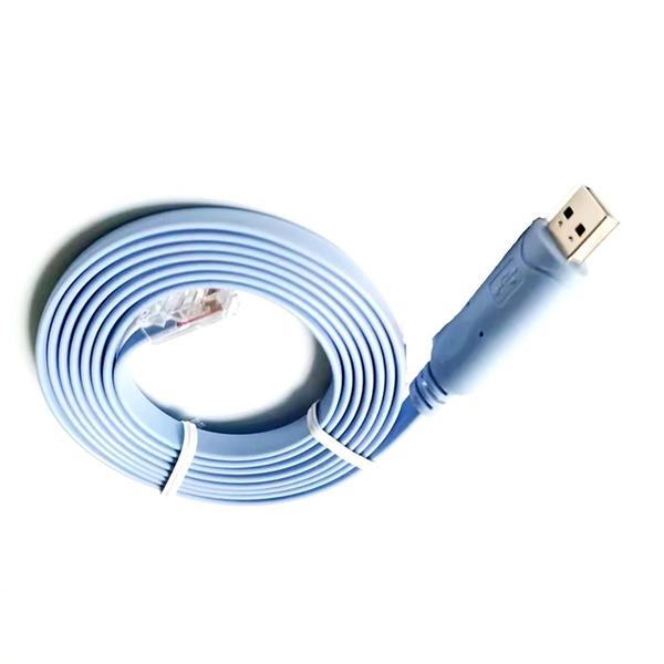 Imagem de Cabo Usb 2.0 X Cabo Rj45 De Rede 10/100 Mpbs Para Roteador