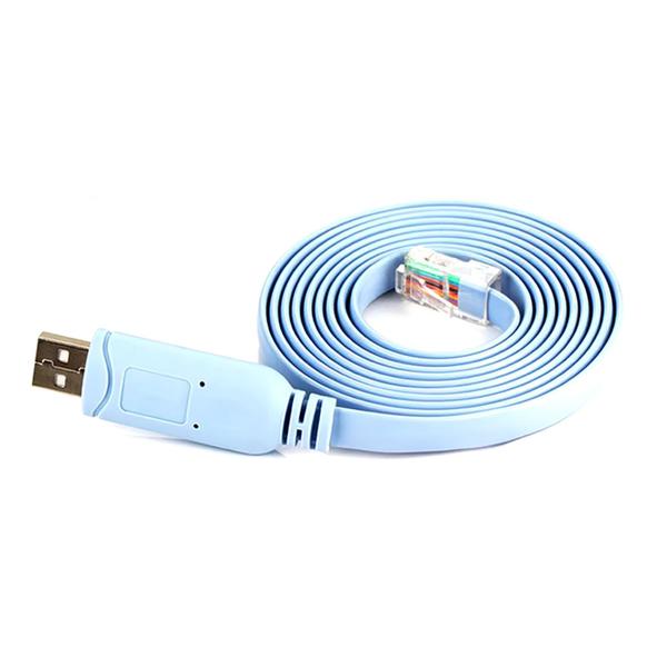 Imagem de Cabo Usb 2.0 X Cabo Rj45 De Rede 10/100 Mpbs Para Roteador