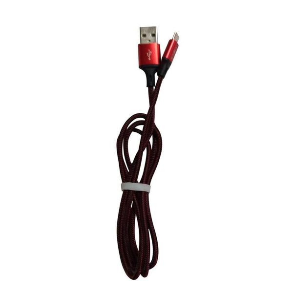 Imagem de Cabo USB 2.4A x Android V8 1 Metro Vermelho Inova CBO-5738