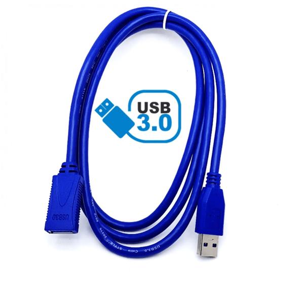 Imagem de Cabo Usb 3.0 Macho E Fêmea Alto Desempenho 1.5 Metro Para Câmeras Filmadoras SCSW317