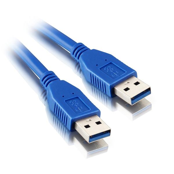 Cabo USB 3.0 Macho x Macho - 3 metros - Rb Tronics Imagem de Cabo USB 3.0 Macho x Macho - 3 metros
