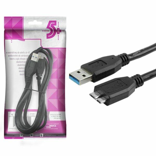 Imagem de Cabo Usb 3.1 A Macho X Usb Micro B 1.2 Metros Preto 018-7707