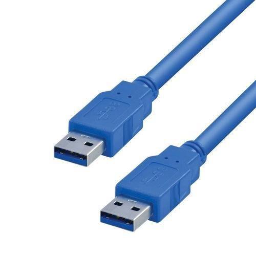 Imagem de Cabo Usb 3.1 - Usb A Macho + Usb A Macho 3.1 - 5M - Azul