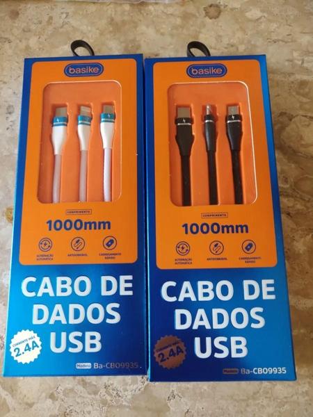 Imagem de Cabo Usb 3x1 Basike BA-CB09935