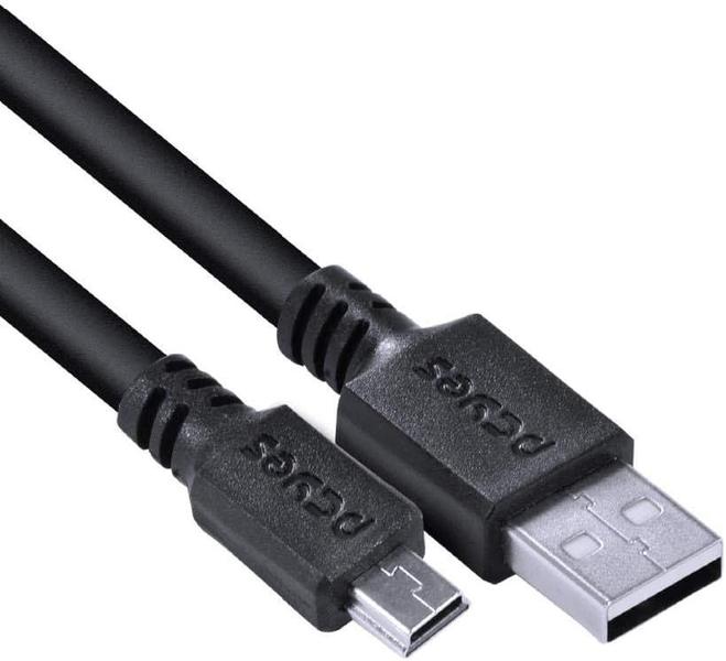 Imagem de Cabo usb a 2.0 macho para mini usb b macho 1m puanm2-1 - pcyes