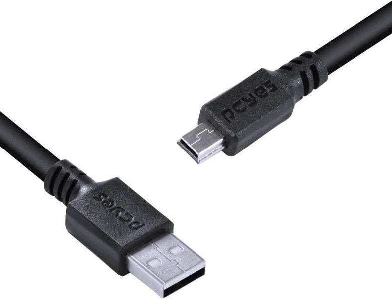 Imagem de Cabo usb a 2.0 macho para mini usb b macho 1m puanm2-1 - pcyes