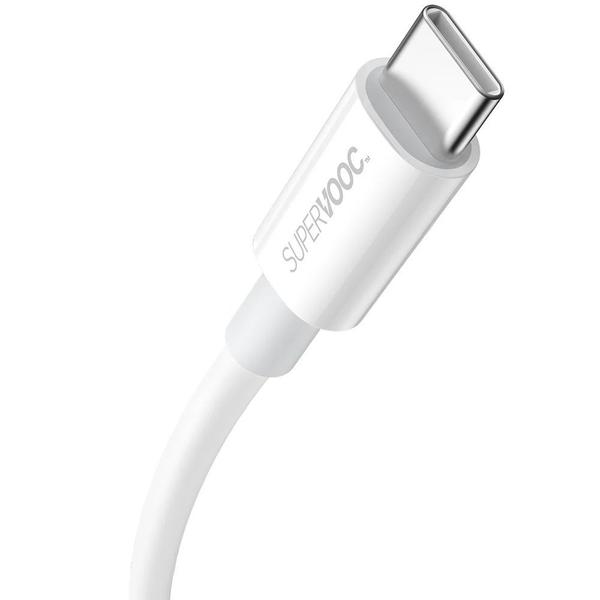 Imagem de Cabo USB-A A USB-C Baseus Superior Supervooc 65 W - Branco 1 Metro (CAYS000902)