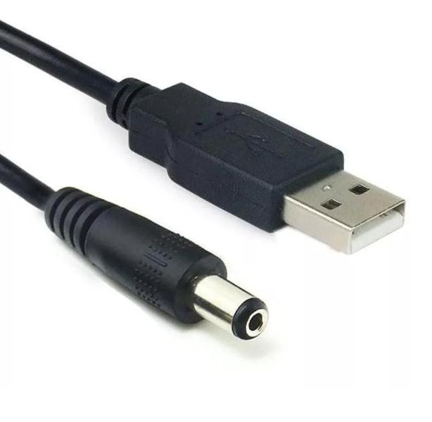 Imagem de Cabo usb a macho 2.0 para p4 2,1x5,5 mm cbus0035