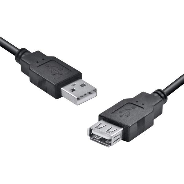 Imagem de Cabo usb a macho 2.0 x usb a femea 2.0 3m uamaf-3 - vinik