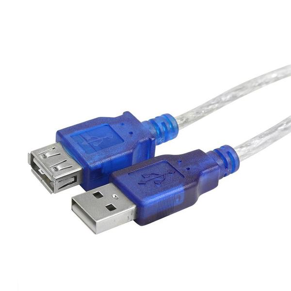 Imagem de Cabo USB A Macho   A Fêmea 2.0 Cristal 1,8M 018-0070 - 5