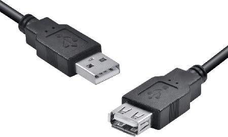 Imagem de Cabo Usb A Macho X Usb A Fêmea 2.0 - 5m Extensor - Uamaf-5 - PC / 10