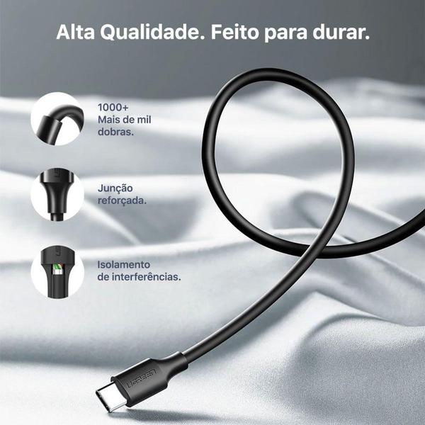 Imagem de Cabo USB-A para USB-C 2.0 com 1M - Carregamento e Dados - Ugreen