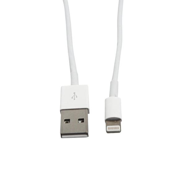 Imagem de Cabo USB-A x Lightning 1m Branco Husky ARGA004