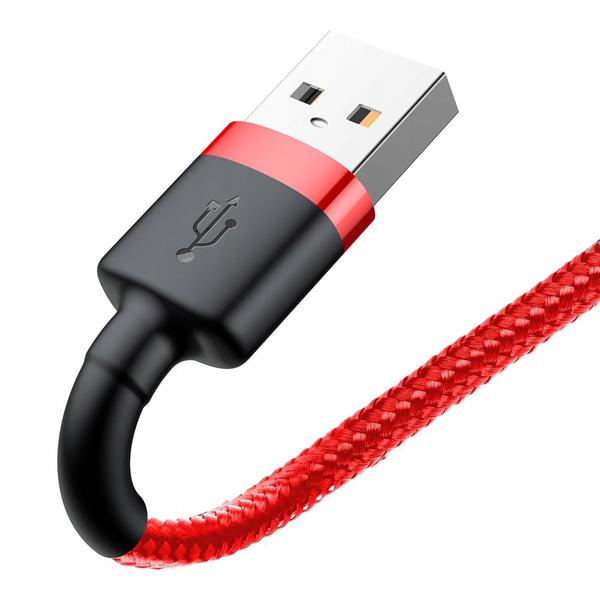 Imagem de Cabo USB-A x Lightning para iPhone 14 Reforçado 2m Baseus