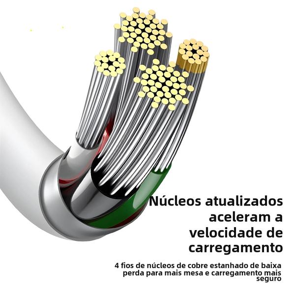 Imagem de Cabo USB Baseus de Carregamento Rápido para iPhone e iPad