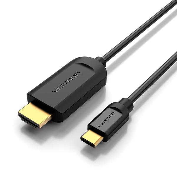 Cabo USB C 3.1 Para HDMI 4K Notebook Monitor 1,5m Vention Imagem de Cabo USB C 3.1 Para HDMI 4K Notebook Monitor 1,5m Vention