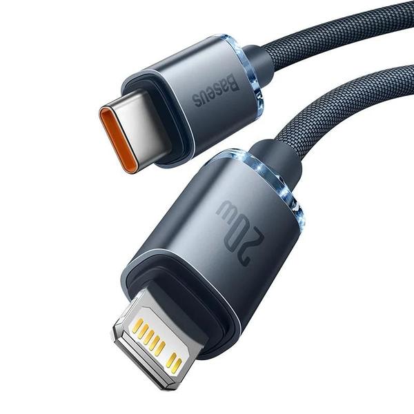 Imagem de Cabo USB-C Baseus PD 20W - Carregamento Rápido para iPhone 14, 13, 12, X e 8