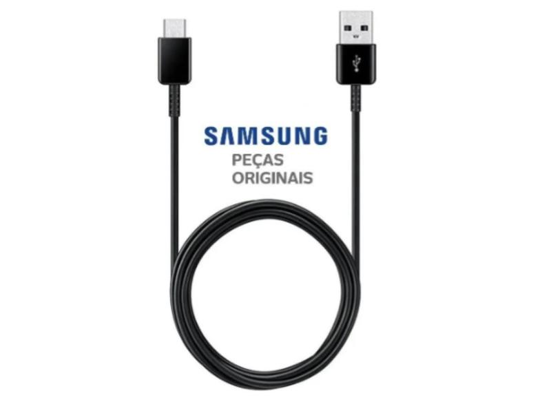 Cabo USB-C Fast Charge 80cm p/ Galaxy S22, S21, Note 10 - Samsung Imagem de Cabo USB-C Fast Charge 80cm p/ Galaxy S22, S21, Note 10