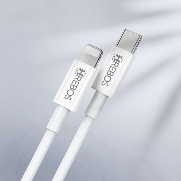 Imagem de Cabo USB-C P/Lightning 1 Metro Turbo Hrebos HS-276