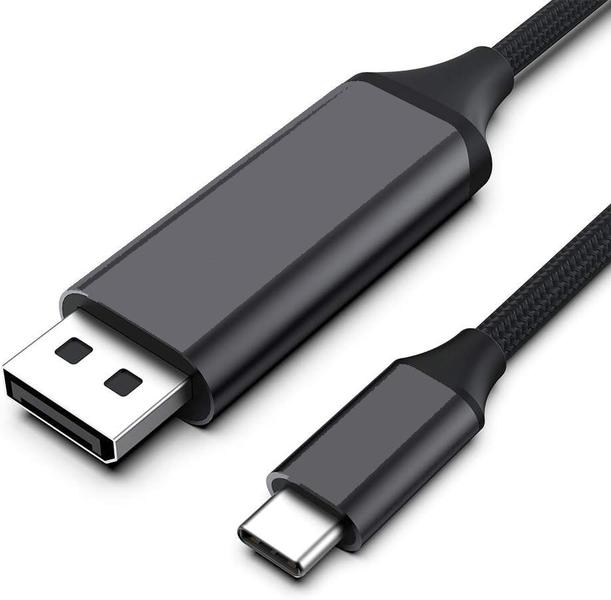 Imagem de Cabo Usb-C para Displayport 4k 60Hz 1.8m - Usb-C DP 1,8m