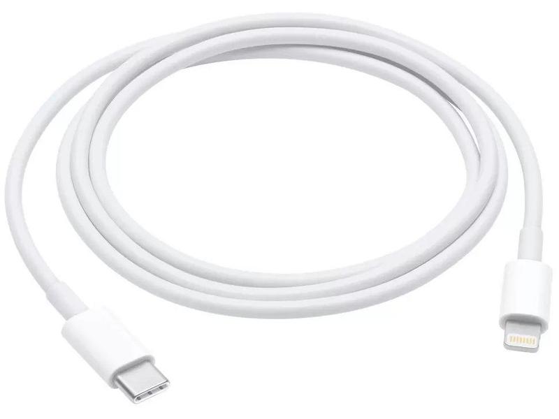 Cabo USB-C para Lightning Apple, 1 metro, Branco