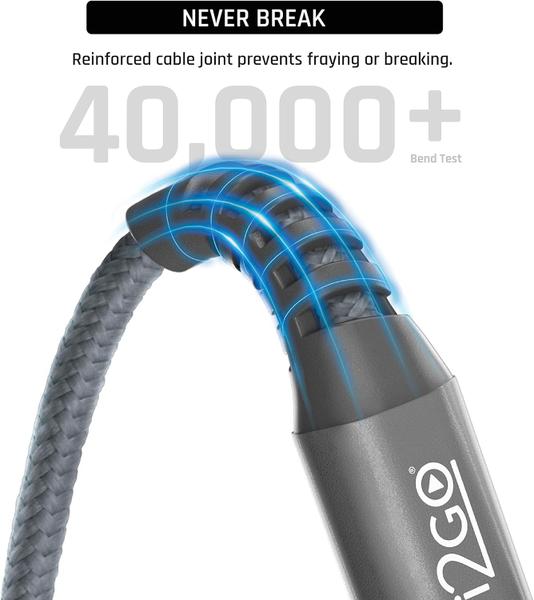 Cabo Usb-c Para Lightning Certificado Mfi I2go Pd 2 Metros Imagem de Cabo Usb-c Para Lightning Certificado Mfi I2go Pd 2 Metros