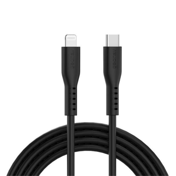 Imagem de Cabo usb-c para lightning mfi em silicone 1,5m geonav 