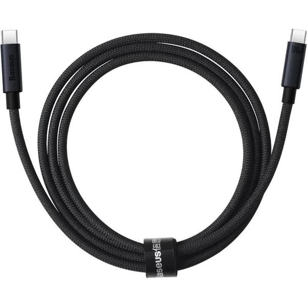 Imagem de Cabo USB-C para USB-C 100W - Carregamento Rápido para iPhone 15 Pro, Xiaomi, Samsung, Macbook e iPad