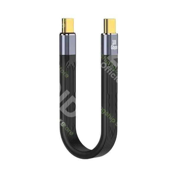 Cabo USB-C para USB-C 40Gbps - USB4.0, PD 100W, Thunderbolt 3, 4K@60Hz Imagem de Cabo USB-C para USB-C 40Gbps - USB4.0, PD 100W, Thunderbolt 3, 4K@60Hz