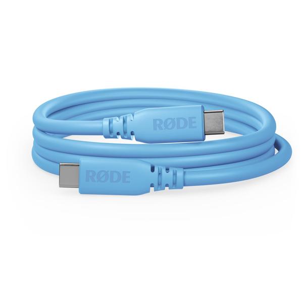 Imagem de Cabo USB-C para USB-C RØDE SC27 SuperSpeed 5 Gbps 60 W 2 m azul