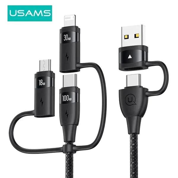 Imagem de Cabo USB-C PD 100W para Carregamento Rápido - iPhone, Macbook, iPad e Samsung