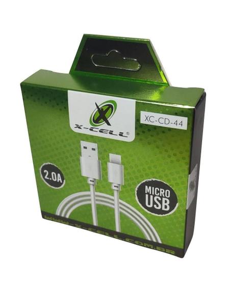 Imagem de Cabo Usb Carregador Micro Usb V8 2.0A Transfere Dados X-Cell