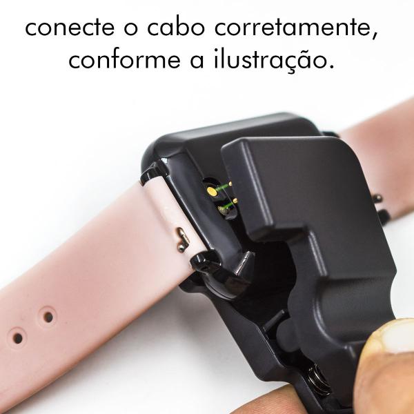 Imagem de Cabo USB Carregador Para Smartwatch Modelo B57 Haiz HZ-B57-C