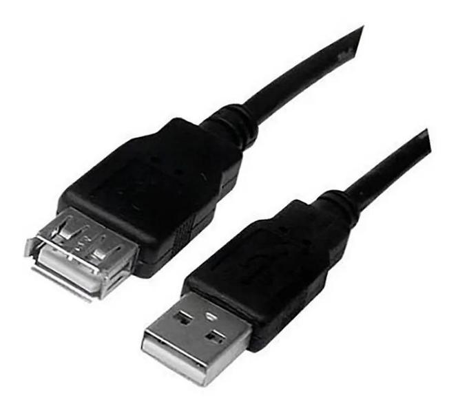 Imagem de Cabo Usb Extensão 3 Metros Extensor Usb 2.0 Highspeed M X F