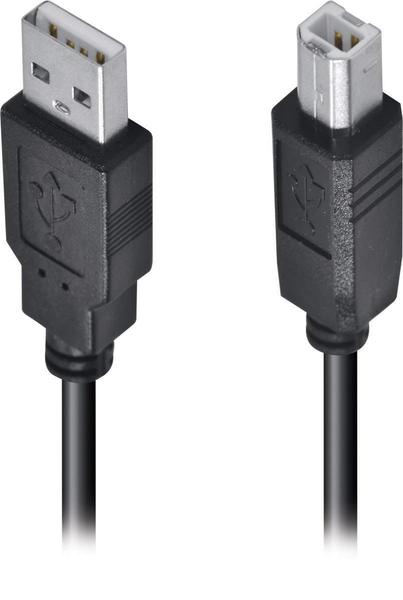 Imagem de Cabo Usb Impressora Macho X B Macho 2.0 1.8M Uambm-18 Pc 10